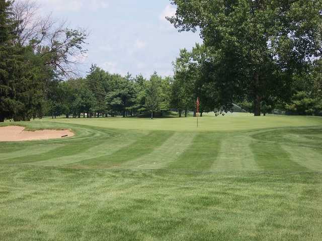 Orange at University of Illinois Golf Course in Savoy