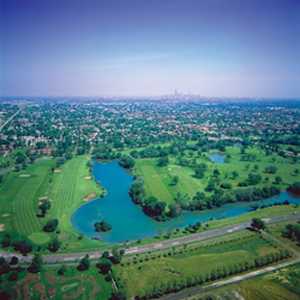 Marquette Park GC: aerial view
