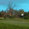 A view of the 3rd green at Den at Fox Creek
