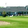 A view of the clubhouse at Railside Golf Club
