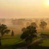 Morning fog over Eaglewood Resort & Spa