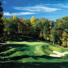 A view of the 17th green at Annbriar Golf Course