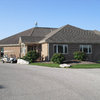 A view of the clubhouse at Annbriar Golf Course