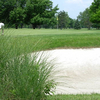 A view of the 9th green at Belk Park Golf Course