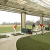 A view of the indoor practice area at Cantigny Golf