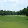 Aerial view of hole #14 at Belk Park Golf Course