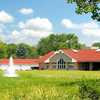 A view of the clubhouse at Water's Edge Golf Club