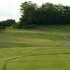 A view of the 3rd green at Oak Grove Golf Course
