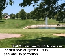 First Hole at Byron Hills