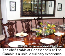 Chef's Table at The Gambit