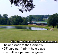 Gambit Golf Club - Par-4 Ninth Hole 