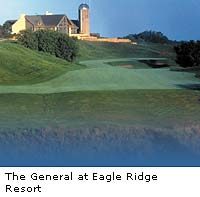 Take on The General Course at Eagle Ridge Resort Spa in Galena Take on The General Course at Eagle Ridge Resort Spa in Galena