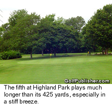 Number 5 at Highland Park
