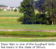 Piper Glen Golf Club Springfield Illinois golf course reviews Piper Glen Golf Club Springfield Illinois golf course reviews