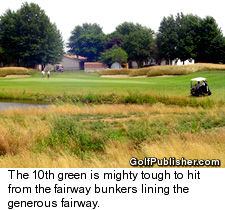 Red Tail Run Hole 10 green
