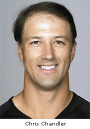 Bears QB Chris Chandler